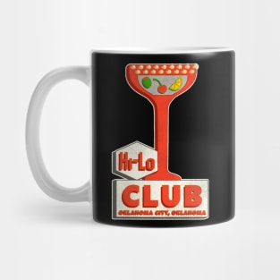 Retro Defunct Hi-Lo Club Oklahoma Bar Sign Mug